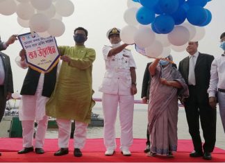 মোংলা বন্দর চ্যানেলের ইনার বারে ড্রেজিং কাজ শুরু