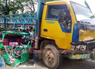 হবিগঞ্জে ট্রাক চাপায় প্রাণ গেল ৬ অটোরিক্সা যাত্রীর