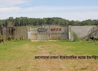 ঠিকাদার জটিলতায় আটকা চায়না ইকোনোমিক জোনের কাজ