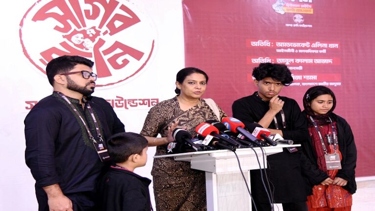 সাগর-রুনি হত্যা মামলা সরকারের অগ্রাধিকার মামলার শীর্ষে