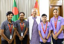 প্রধান উপদেষ্টার সফরসঙ্গী হিসেবে কাতার যাচ্ছেন চার নারী ক্রীড়াবিদ