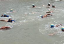 ১৫ সাতারুর কুতুবদিয়া চ্যানেল পাড়ি