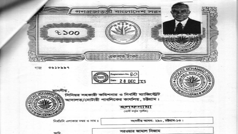 সরওয়ার জামাল নিজামের সম্পদ ৬ কোটি, স্ত্রীর ৯ কোটি